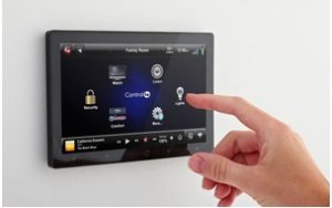 A-tablet-for-controlling-home-appliances